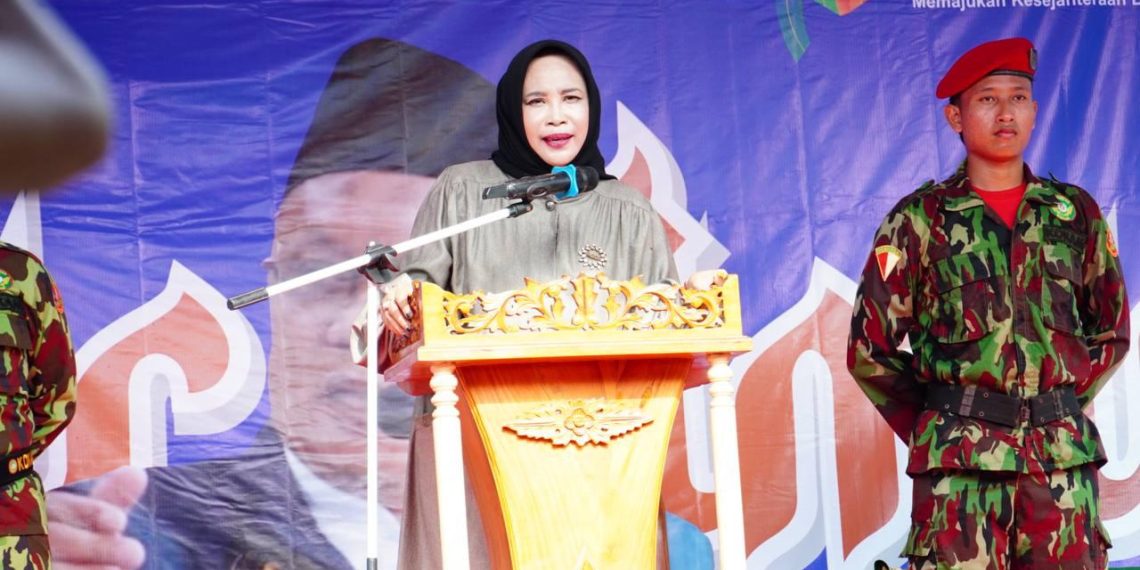 Wabup Sidoarjo Hj. Mimik Idayana Berikan Sambutan pada Pengajian Fajar Timur Muhammadiyah Tanggulangin