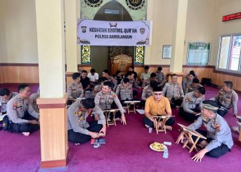 Pembinaan Rohani dan Mental, Polres Sarolangun Dorong Terbentuknya SDM Polri Unggul dan Berkarakter