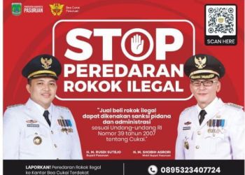 STOP PEREDARAN ROKOK ILEGAL