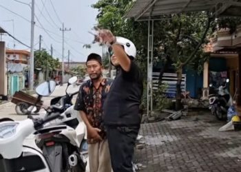 Mas Rusdi Tinjau Proyek Rigid di Desa Kedungboto Kecamatan Beji, Pasuruan