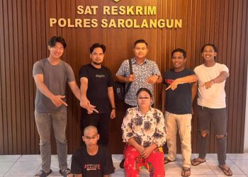 Pamer Emas Curian di Media Sosial, Dua Tersangka Asal Pemusiran Mandiangin Dibekuk Tim Macan Pseko Polres Sarolangun