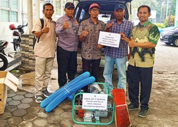 Kelompok Tani “TANI MULYO” Terima Bantuan Pompa Air, Apresiasi Wabup Sidoarjo dan Tani Merdeka Indonesia