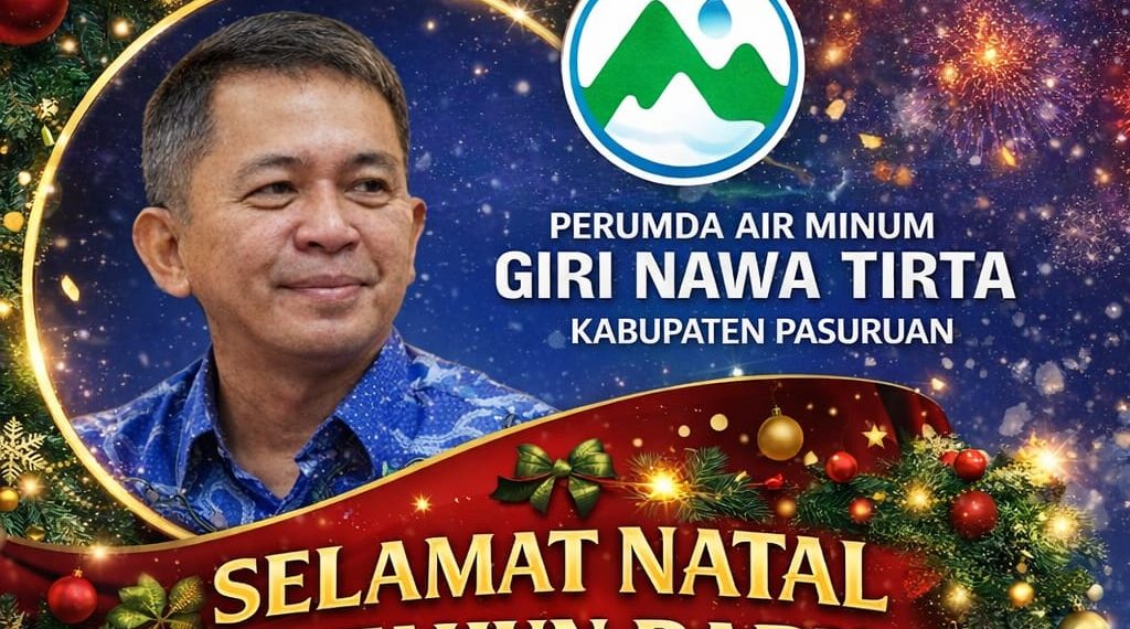 PERUMDA Giri Nawa Tirta Sampaikan Ucapan Natal dan Tahun Baru 2026, Dirut ZA. Ari: Momentum Memperkuat Pelayanan Air Bersih
