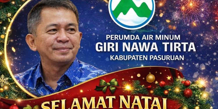PERUMDA Giri Nawa Tirta Sampaikan Ucapan Natal dan Tahun Baru 2026, Dirut ZA. Ari: Momentum Memperkuat Pelayanan Air Bersih