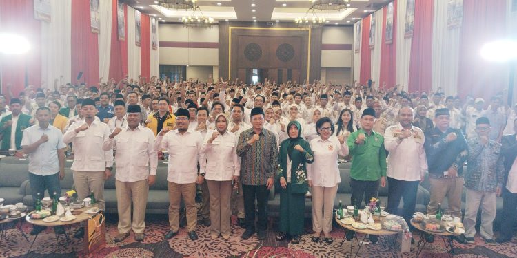 Rapatkan Barisan, Gerindra Sidoarjo Lantik 18 PAC dan Sayap Partai se-Sidoarjo untuk Penguatan Mesin Politik