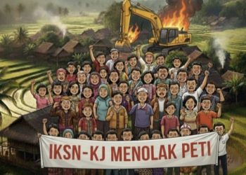 IKSN-KJ Tolak Keras Aktivitas PETI di Desa Simpang Narso dan Bukit Berantai