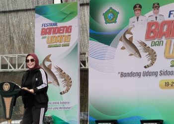 Wabup Sidoarjo Hj. Mimik Idayana Resmi Buka Festival Bandeng dan Udang 2025, Dorong UMKM dan Lestarikan Tradisi